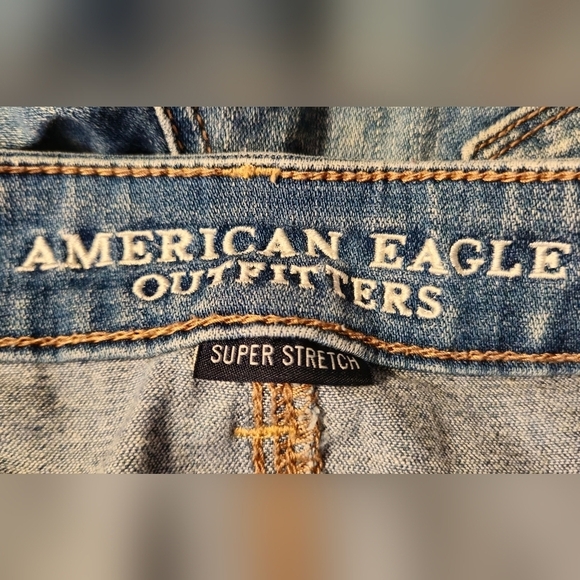 American Eagle Outfitters Hi-Rise Shortie Denim Shorts - Picture 9 of 12